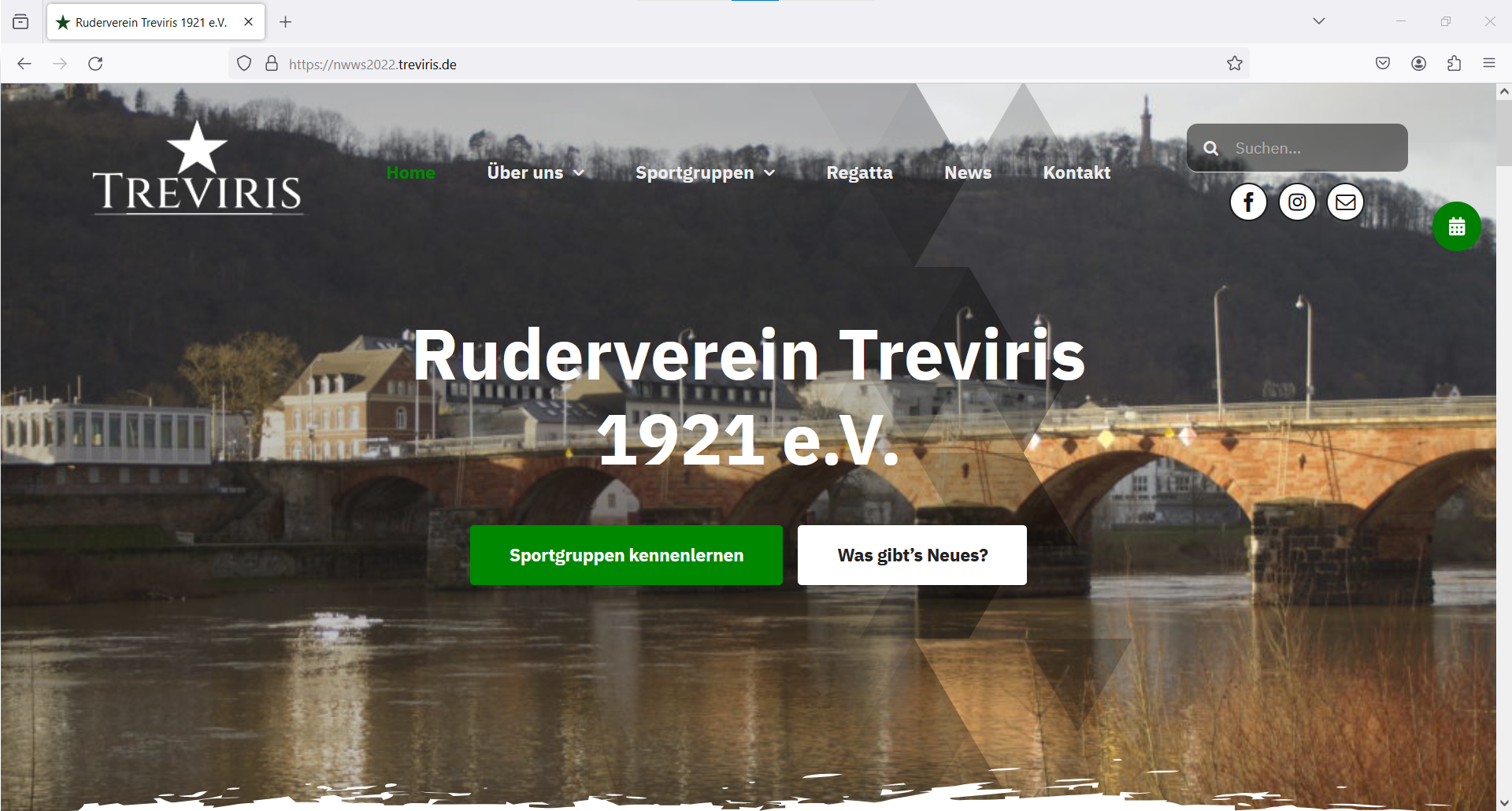treviris.de in neuem Gewand Ruderverein Treviris 1921 e.V.